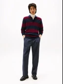 DC KNITTED RUGBY Erkek Mavi Kazak - MW0MW40855 thumbnail 3