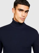 Koton Karışımlı Dik Yaka Kazak Erkek Renkli Kazak - 323A10F2S2244 thumbnail 3