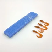 4 İğneli Silikon Çapari Takım - Fishack - Silikon Kurt Yemli thumbnail 1