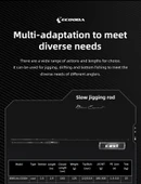 Ecooda Black Expert 3 190cm 180-300g Slow Jigging Kamışı thumbnail 2