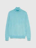 Sisley   Yün Karışımlı Slim Fit Kazak Erkek Yeşil Kazak - 323A11BAS200A thumbnail 1