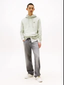 Tommy Hilfiger   TJM REG BADGE HOODIE EXT Erkek Yeşil Sweatshirt - DM0DM20258 thumbnail 4