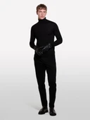 Yün Karışımlı Slim Fit Kazak Erkek Siyah Kazak - 324A11BAS200A thumbnail 1