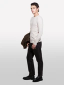 Sisley   Kaşmir Karışımlı Bisiklet Yaka Kazak Erkek Krem Kazak - 324A102HS1B17 thumbnail 5