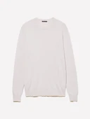 Sisley   Kaşmir Karışımlı Bisiklet Yaka Kazak Erkek Krem Kazak - 324A102HS1B17 thumbnail 3