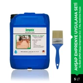 İmpra İmpralit Aqua Şeffaf Ahşap Emprenye Fırça Uygulama Seti 2 Parça thumbnail 1