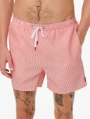 Only & Sons   ONSTED STRIPE SEERSUCKER SWIM NOOS Erkek Kırmızı Deniz Şortu - 22021841 thumbnail 6