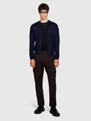 Sisley   Yün Karışımlı Hırka Erkek Renkli Hırka - 323A11BAS600J thumbnail 3