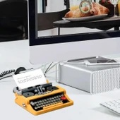 Oyuncak Lego Daktilo Yapı Seti JK8216 Nostaljik Tasarım, Eğitici Yap-Boz Oyuncağı thumbnail 5