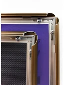 A3 Bronz Alüminyum Çerçeve Gönye Köşe Aç Kapa Açılır Kapanır (30X42) thumbnail 1