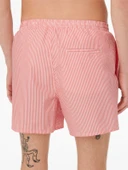Only & Sons   ONSTED STRIPE SEERSUCKER SWIM NOOS Erkek Kırmızı Deniz Şortu - 22021841 thumbnail 5