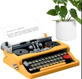 Oyuncak Lego Daktilo Yapı Seti JK8216 Nostaljik Tasarım, Eğitici Yap-Boz Oyuncağı thumbnail 1