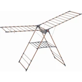 Devecioğlu Harbinger Nova Lux Kırmızı Metal Çamaşır Kurutma Askısı, 20 m Kapasiteli, Elektrostatik Boyalı, Hızlı Kurutma Özellikli thumbnail 1