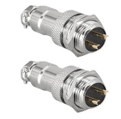 GX16 2 Pin Havacılık Tipi Konnektör thumbnail 1