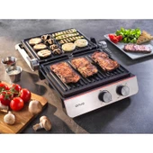 Onvo OVTST02 Inox Gövdeli Döküm Plakalı Tost ve Izgara Makinesi thumbnail 1