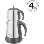 Arzum AR3004 Çaycı Klasik Çay Makinesi - İnox - 1,8 lt thumbnail 2