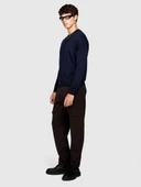 Sisley   Yün Karışımlı Hırka Erkek Renkli Hırka - 323A11BAS600J thumbnail 4