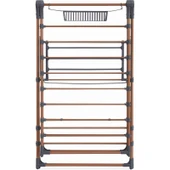 Devecioğlu Harbinger Nova Lux Kırmızı Metal Çamaşır Kurutma Askısı, 20 m Kapasiteli, Elektrostatik Boyalı, Hızlı Kurutma Özellikli thumbnail 2