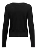 Only   ONLVENICE LIFE LS VNECK CARDI KNT NOOS Kadın Siyah Hırka - O15333985 thumbnail 5