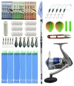 YekOutdoor Okuma Surf Kamışı Olta Seti Okuma Wave Power Tele Surf 4.20 cm 100-200 gr 5 Parça Surf Kamışı&Kendo Sea Power 6000 Olta Makinesi thumbnail 1