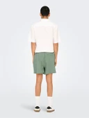 Only & Sons   ONSTED LIFE SOLID SEERSUCKER SWIM NOOS Erkek Iceberg Green Deniz Şortu - 22028813 thumbnail 5