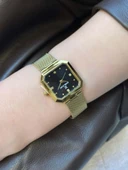 Daniel Klein DKE.1.10954 Kare Kadran Hasır Kordon 3 Atm Suya Dayanıklı Kadın Kol Saati thumbnail 11