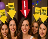 Kişiselleştirilebilir Ok Taç – Üzerine Yazı Yazılabilen Parti Tacı Kırmızı Renk thumbnail 2