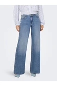 Only   ONLBRITNEY LOW WIDE DNM AZG Kadın Medium Blue Denim  - 15321397 thumbnail 1