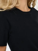 ONLFIE 2/4 PULLOVER NCA KNT Kadın Siyah Kazak - O15344307 thumbnail 3