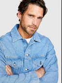 Sisley   %100 Koton Slim Fit Denim Ceket Erkek Renkli Ceket - 323A2V8JSN02B thumbnail 6