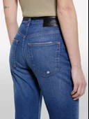 Sisley   Pamuk Karışımlı Normal Bel Denim Pantolon Kadın Buz mavisi Denim Pantolon - 325P4IM7LE047 thumbnail 4