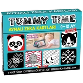 Diytoy Fiziksel ve Zihinsel Gelişim Seti: Tummy Time Aynalı Zeka Kartları + Manyetik Alfabe ve Meyve Sebzeler (3'lü Paket) thumbnail 2