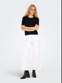 ONLFIE 2/4 PULLOVER NCA KNT Kadın Siyah Kazak - O15344307 thumbnail 4