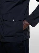 Fermuarlı ve Çıtçıt Düğmeli Önü Yama Cepli Ceket Erkek Siyah Ceket - 324A22F3SN03C thumbnail 5