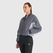 New Balance   NB Lifestyle Women Jacket Kadın Antrasit Mont - WNJ3541 thumbnail 2