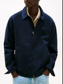 LIGHTWEIGHT COTTON IVY JACKET Erkek Mavi Ceket - MW0MW38715 thumbnail 4