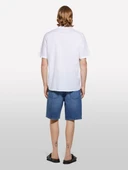 Sisley   %100 Pamuk Orta Bel Regular Fit Denim Şort Erkek Mavi Denim Şort - 325P4MCPS9019 thumbnail 3