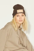 JJXX   Jxbasic Logo Beanie Acc Sn Kadın Kahverengi Bere - 12205033 thumbnail 2