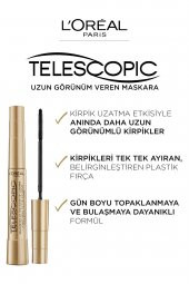 LOREAL PARİS SİYAH TELESCOPİC MASKARA - 6