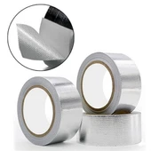 AMS NET® 2 Mt Yüksek Sıcaklık Dayanan Su Geçirmez Çatı  Duvar Çatlak Onarıcı Yapışkan Bant Folyo 5 Cm thumbnail 1