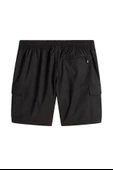 Vans   Primary Cargo Loose Elastic Boardshort Erkek Siyah Deniz Şortu - VN000M3H thumbnail 3
