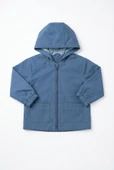 Losan Erkek Bebek Kapşonlu Baharlık Mont Mavi thumbnail 1