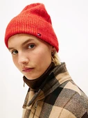 Tommy Hilfiger   TH FLAG FLUFFY BEANIE Kadın Turuncu Bere - AW0AW17779 thumbnail 4