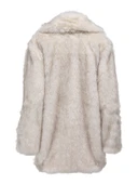 Only   ONLDAWN LIFE FAUX FUR COAT CC OTW Kadın Bej Kaban - 15348976 thumbnail 7