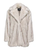 Only   ONLDAWN LIFE FAUX FUR COAT CC OTW Kadın Bej Kaban - 15348976 thumbnail 6