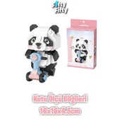 LZ8801 PANDA SCOOTER BLOCK OYUNCAK 320 PARÇA thumbnail 2