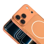 iPhone 17 Pro Max Kılıf Kablosuz Şarj Özellikli Kamera Korumalı Spark Kapak thumbnail 8