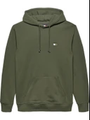 TJM REG BADGE HOODIE EXT Erkek Yeşil Kazak - DM0DM20258 thumbnail 1