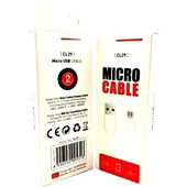 TNX EslifeTech26 CL-29 Micro Usb Şarj ve Data Kablosu-Beyaz thumbnail 2