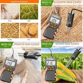 Tahıl Nem Ölçüm Cihazı(Buğday,Çeltik,Pirinç,Mısır) thumbnail 4